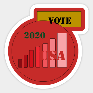 ELECTION USA 2020 Sticker